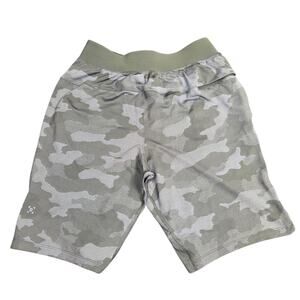Lululemon Shorts Mens Small Green Camo T.H.E. Short 9" Inseam Linerless Athletic